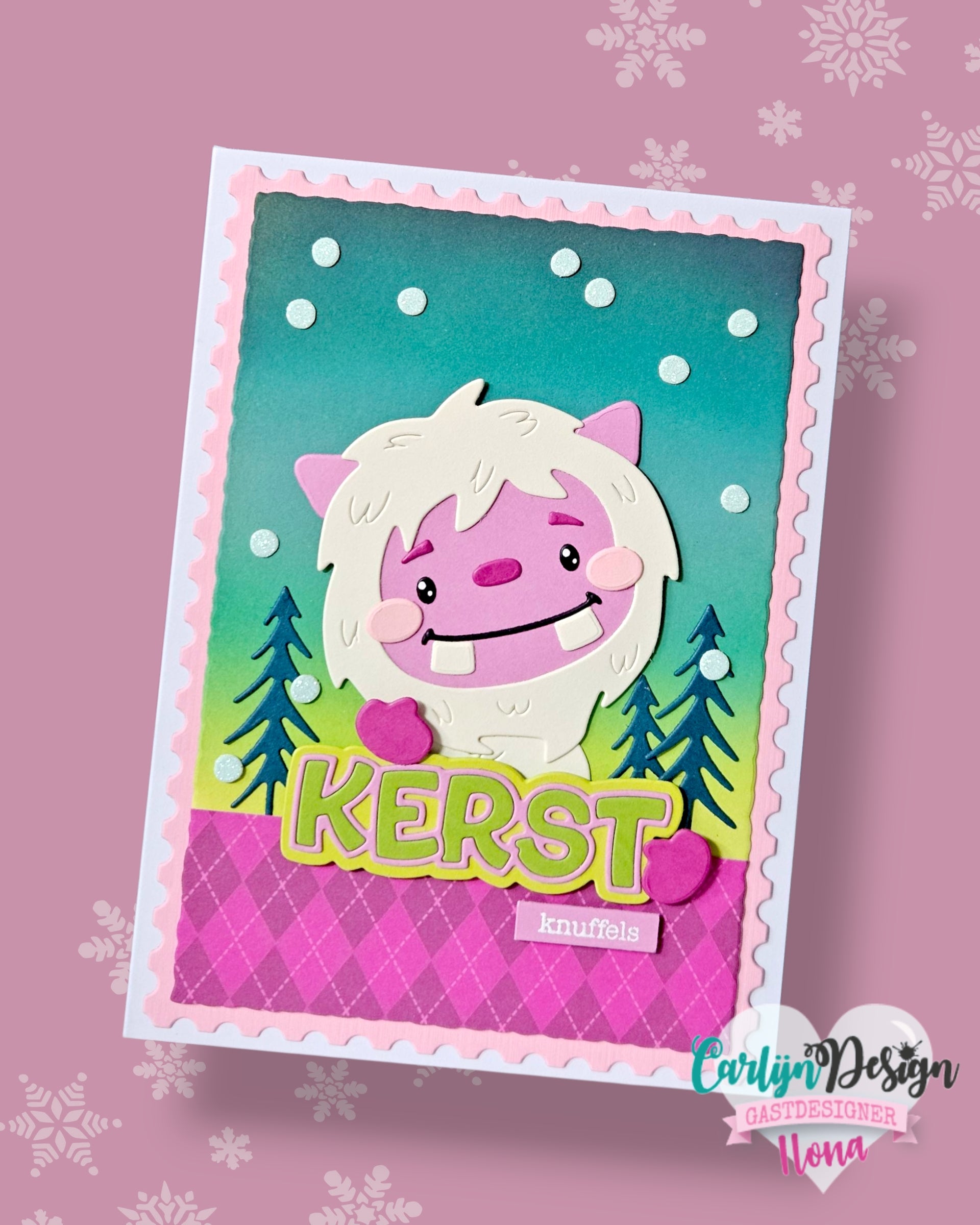 CarlijnDesign Mochi Yeti CDJD-0061 dies vinter