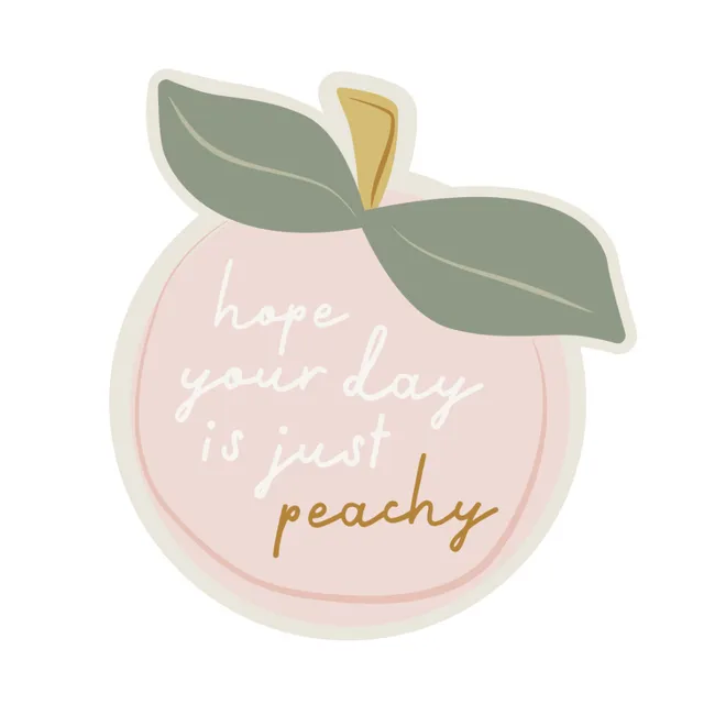 KaiserCraft Lemonade Premium Greeting Card kort peachy folie