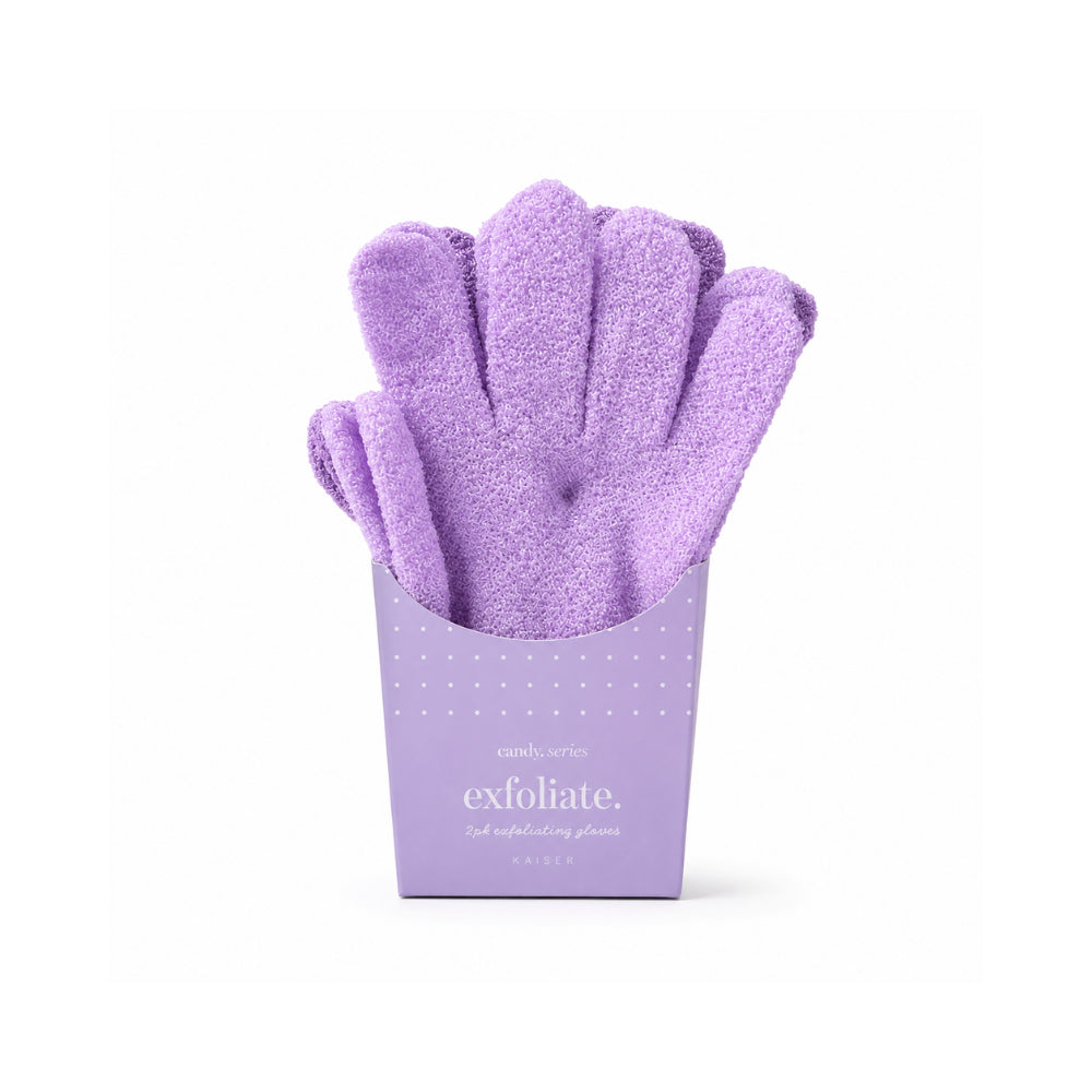 KaiserCraft Candy peelinghansker polyester lilla 2-pk