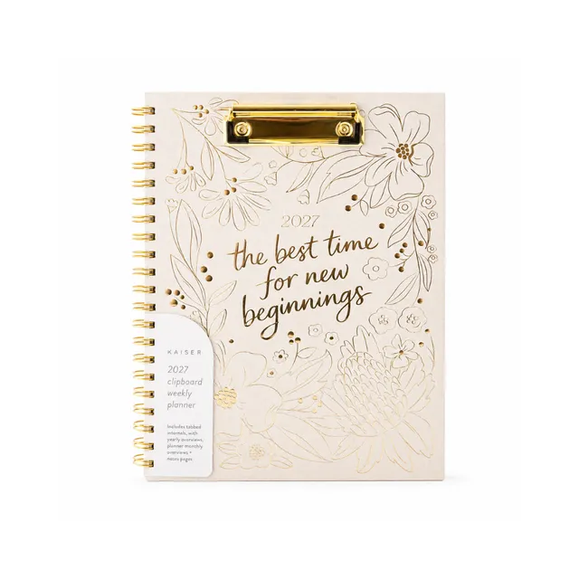 KaiserCraft New Beginnings 2027 planlegger clipboard