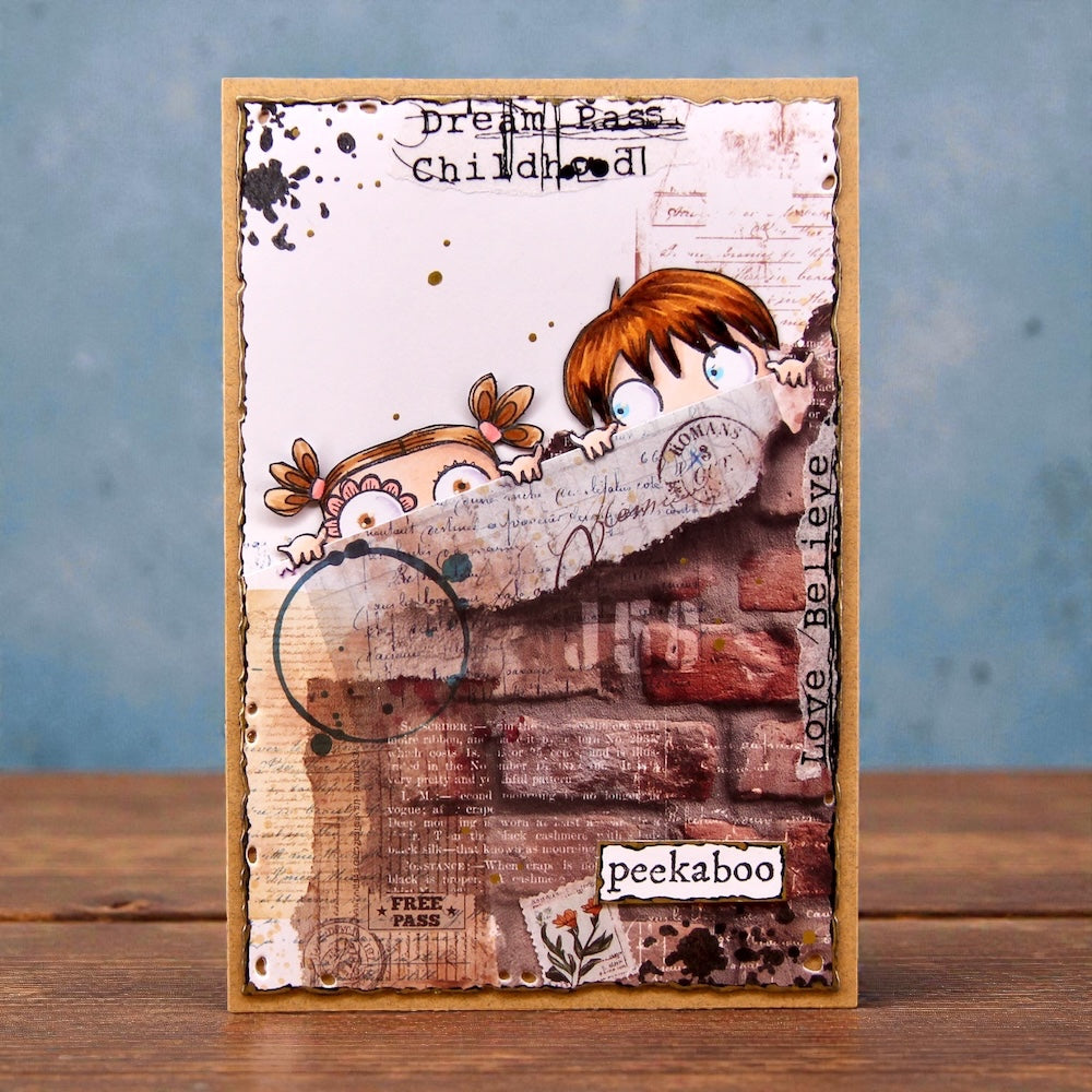 AALL & Create PA-50 Peeling Time designpapir 6x6 10 ark