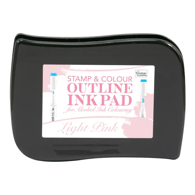 Couture Creations Stamp and Colour Light Pink stempelpute outline