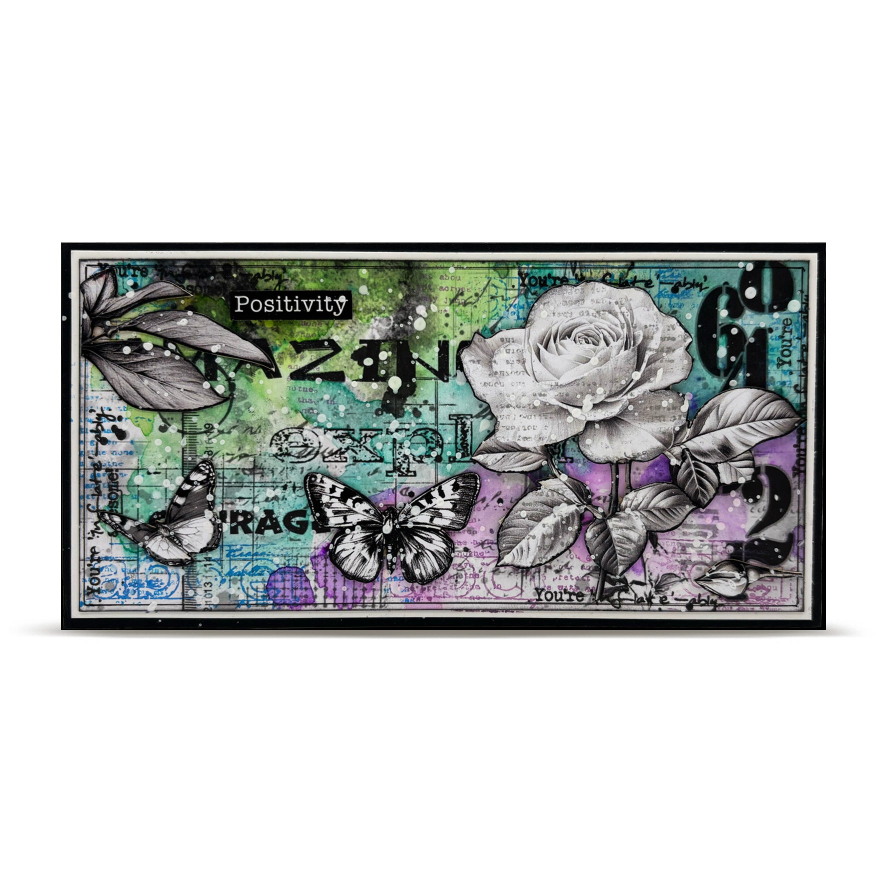 AALL & Create Monochrome Garden kolleksjonspakke 10-pk