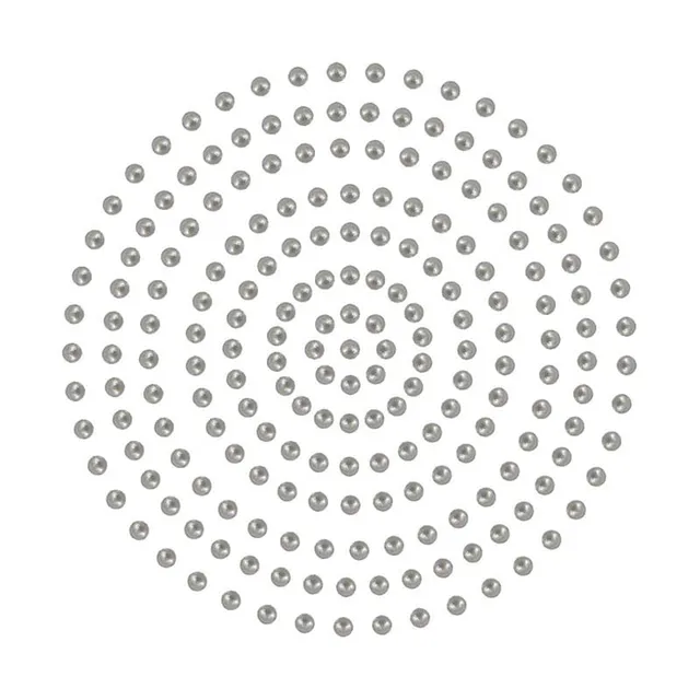 Couture Creations Adhesive Pearls Bright Silver perler 2 mm 424 stk selvkleb