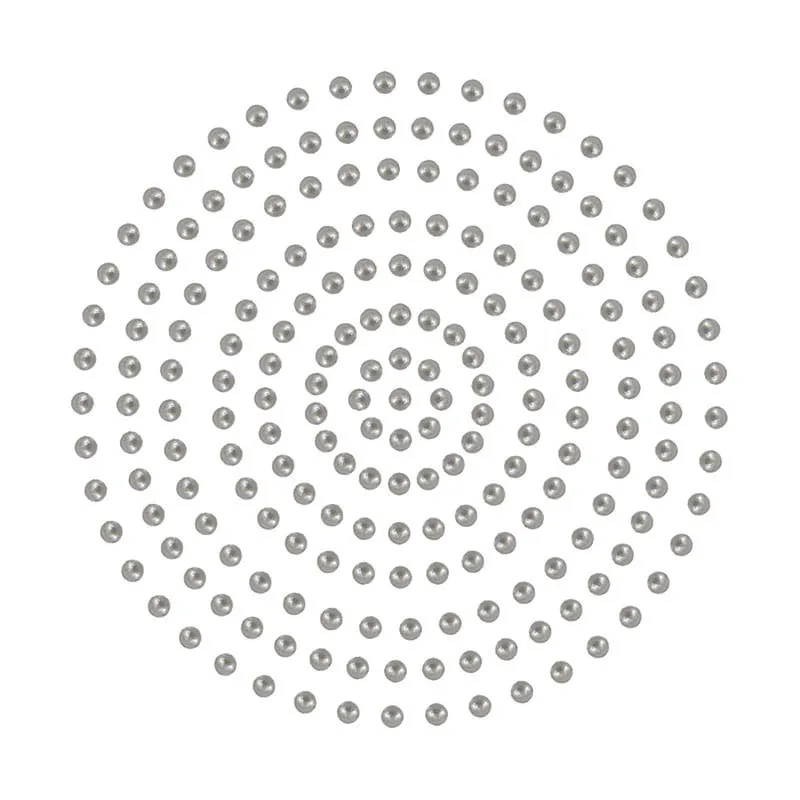 Couture Creations Adhesive Pearls Bright Silver perler 2 mm 424 stk selvkleb