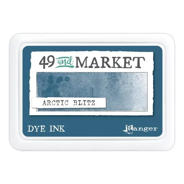 49 and Market Dye Ink Artic Blitz stempelpute dye-basert