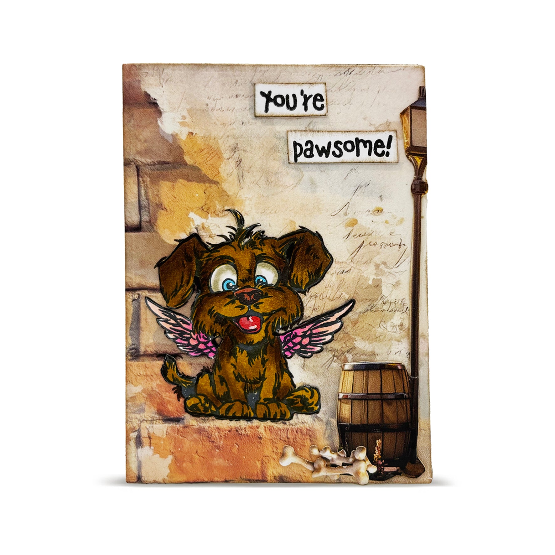 Aall and Create TP-1404 You're Pawsome stempelsett A6 dyr