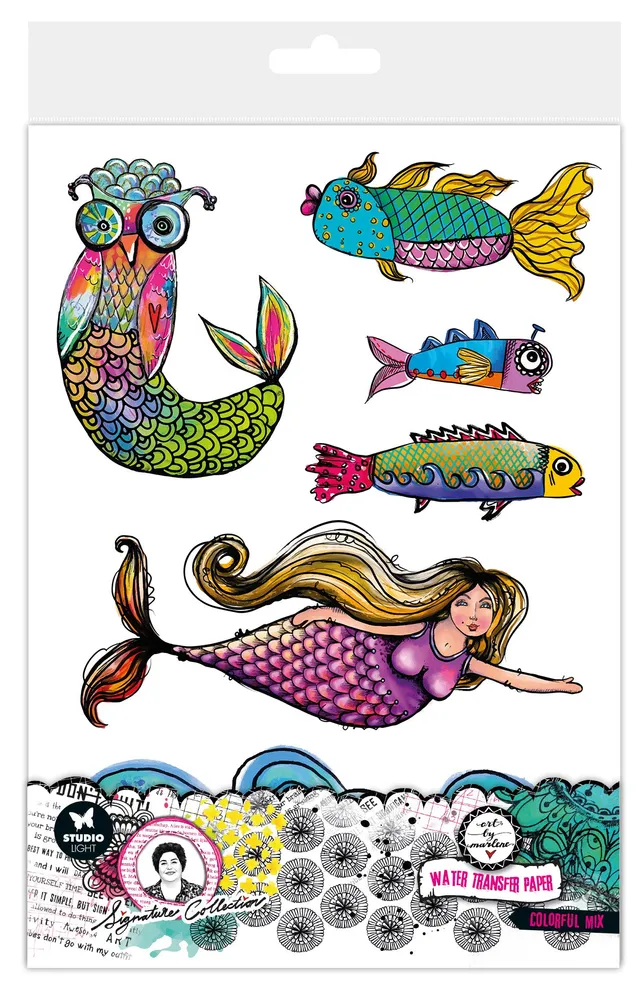 Art by Marlene Signature transferpapir Colorful Mix