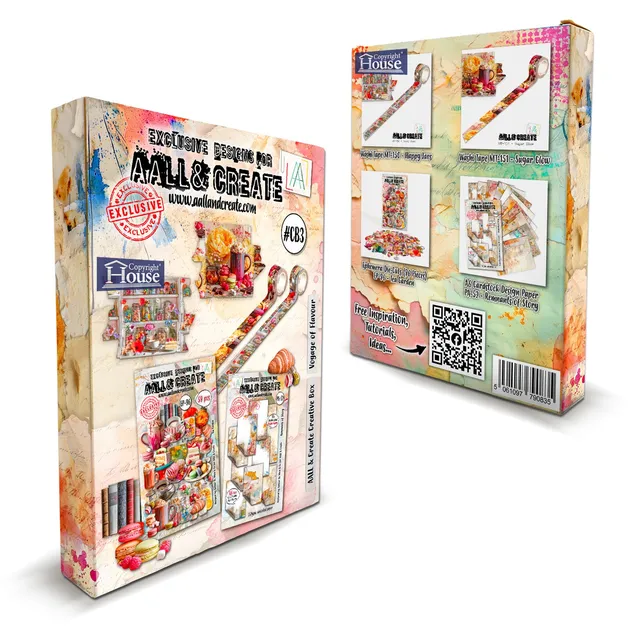 Aall and Create CB3 Voyage of Flavour kreativ boks startsett