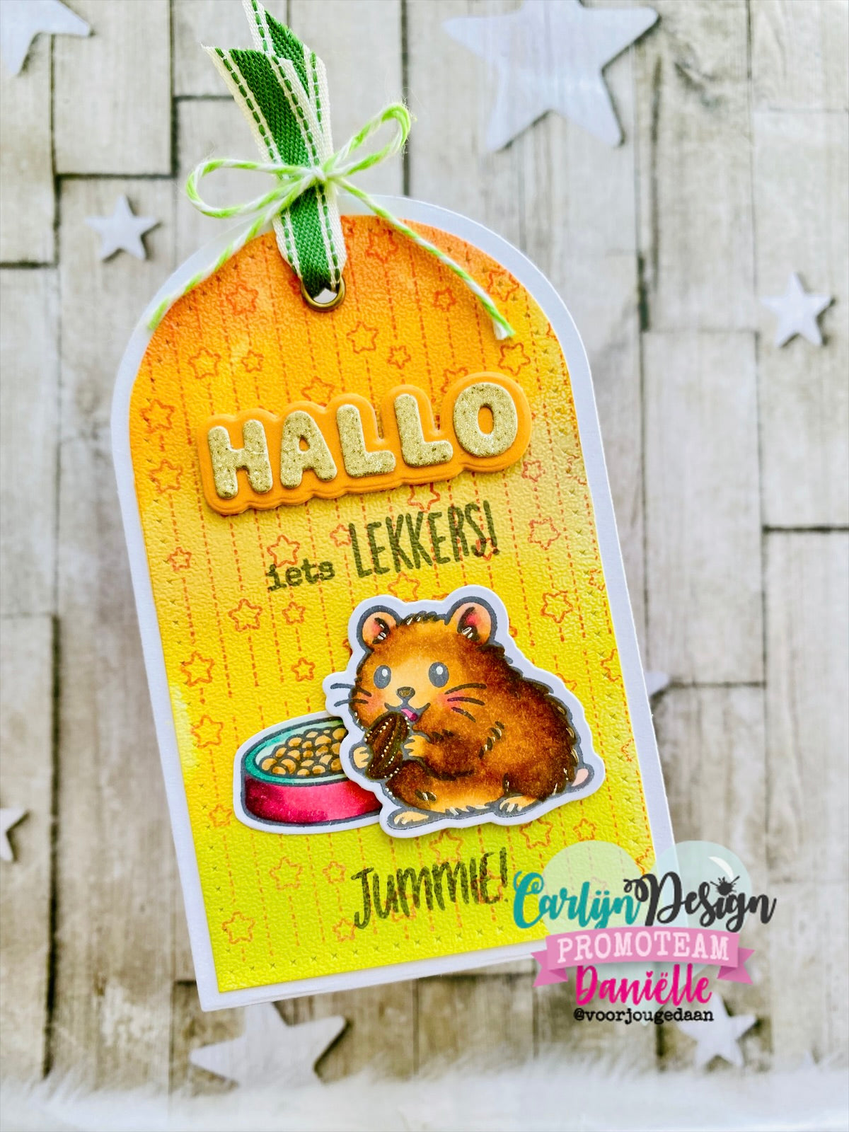 CarlijnDesign Hamsters CDSN-0397 dies hallo hamster