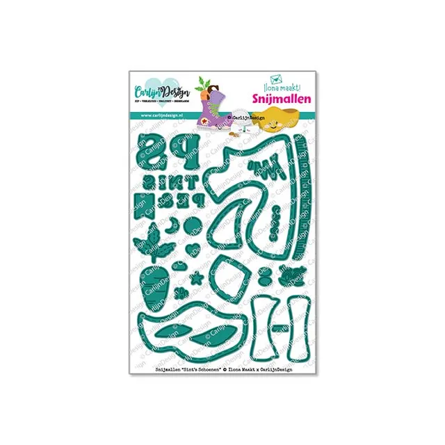 CarlijnDesign Sint's Schoenen CDSN-0335 dies sko sinterklaas
