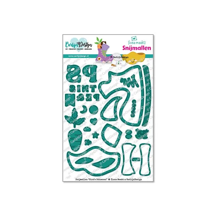 CarlijnDesign Sint's Schoenen CDSN-0335 dies sko sinterklaas