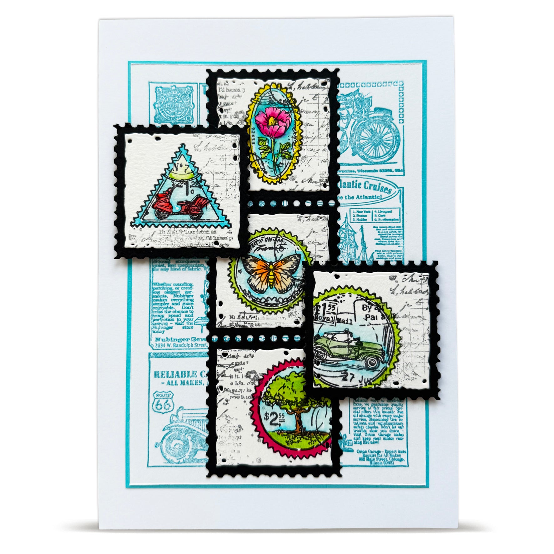 Aall and Create DI-110 Clip Pop dies 5-pk papir