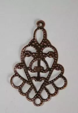 Korthobby Kobber ornament metallpynt kobberfarget