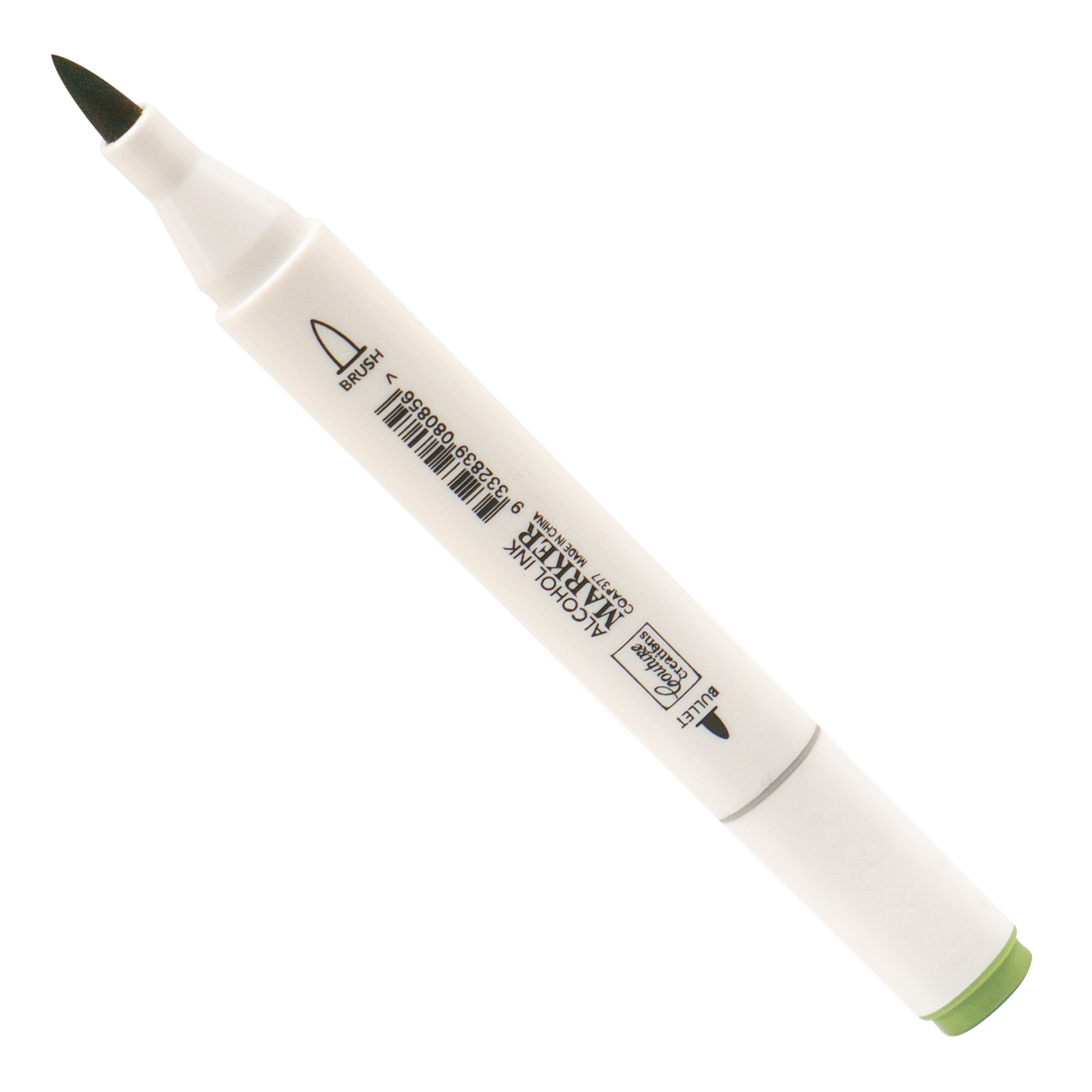 Couture Creations Twin Tip alkoholtusj Olive Green dobbel tupp