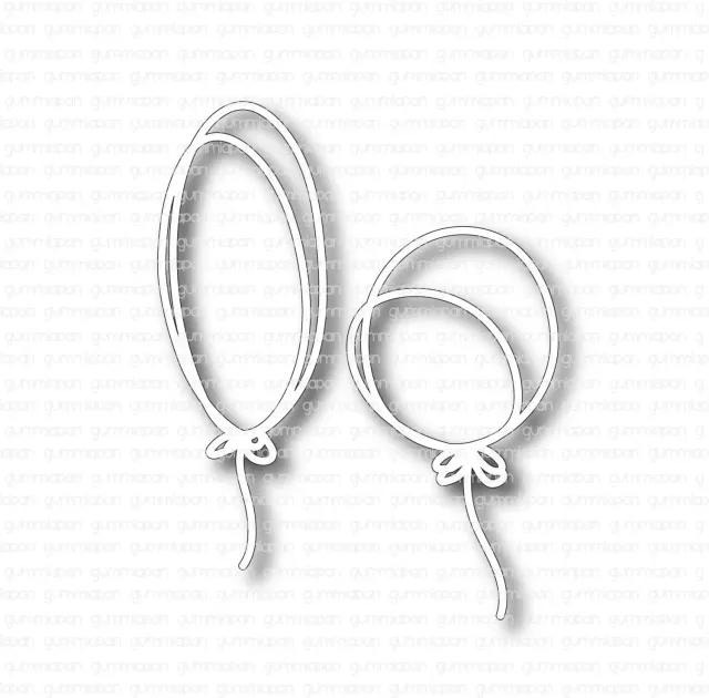 Gummiapan Drodlede Ballonger stempel ballong