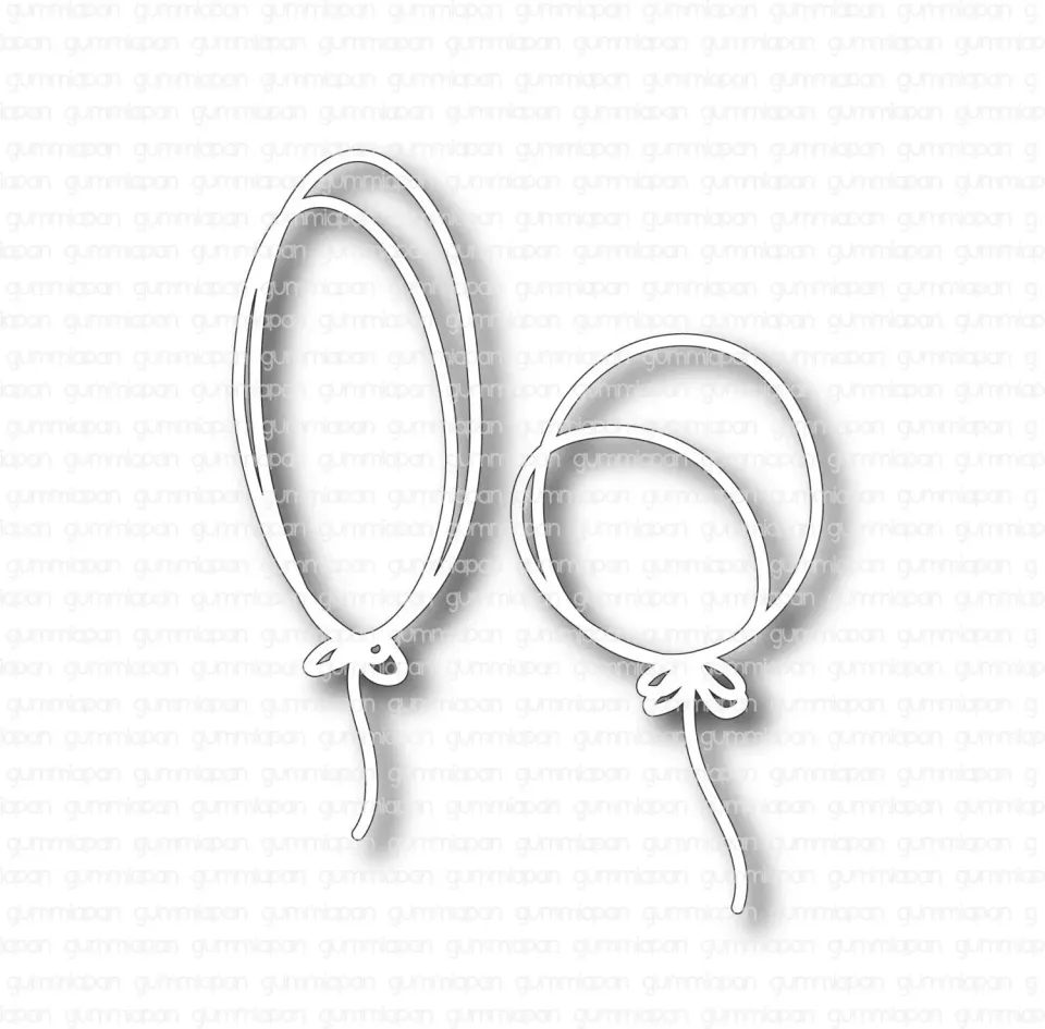 Gummiapan Drodlede Ballonger stempel ballong
