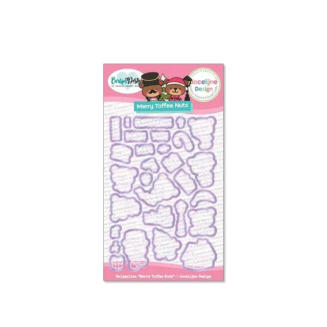 CarlijnDesign Merry Toffee Nuts CDJD-0050 dies jul