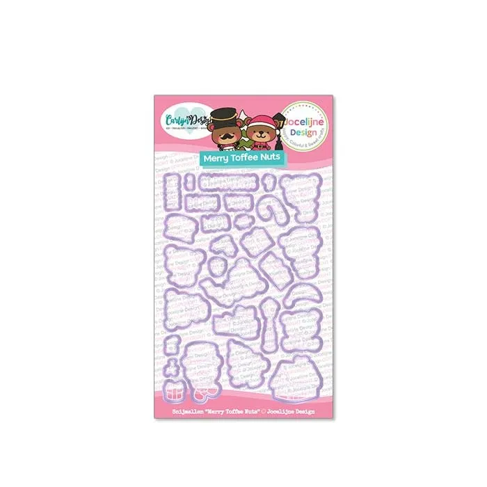 CarlijnDesign Merry Toffee Nuts CDJD-0050 dies jul
