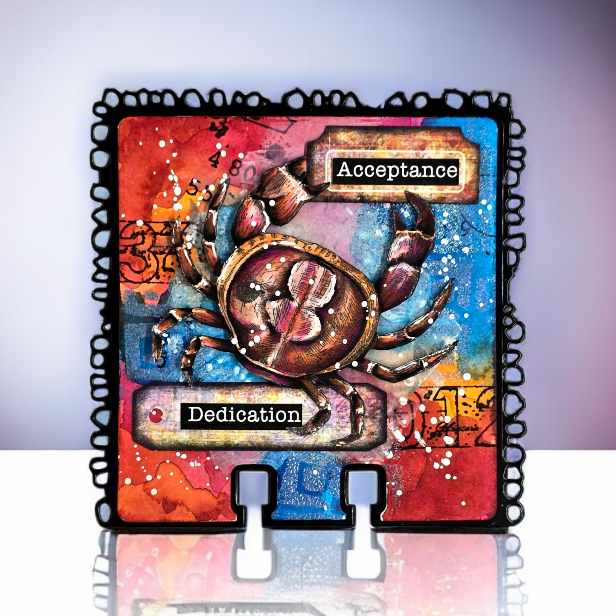 AALL & Create #386 Ocean Wonders stempelsett A4 hav