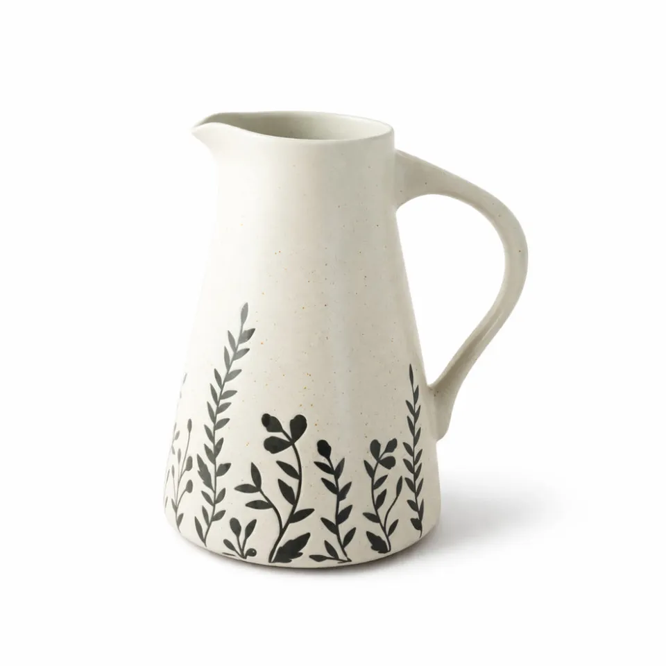 KaiserCraft Lake House vannmugge keramikk 2,2 liter etset