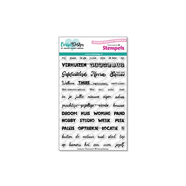 CarlijnDesign Verhuisd 1 CDST-0137 stempel A6 flytting