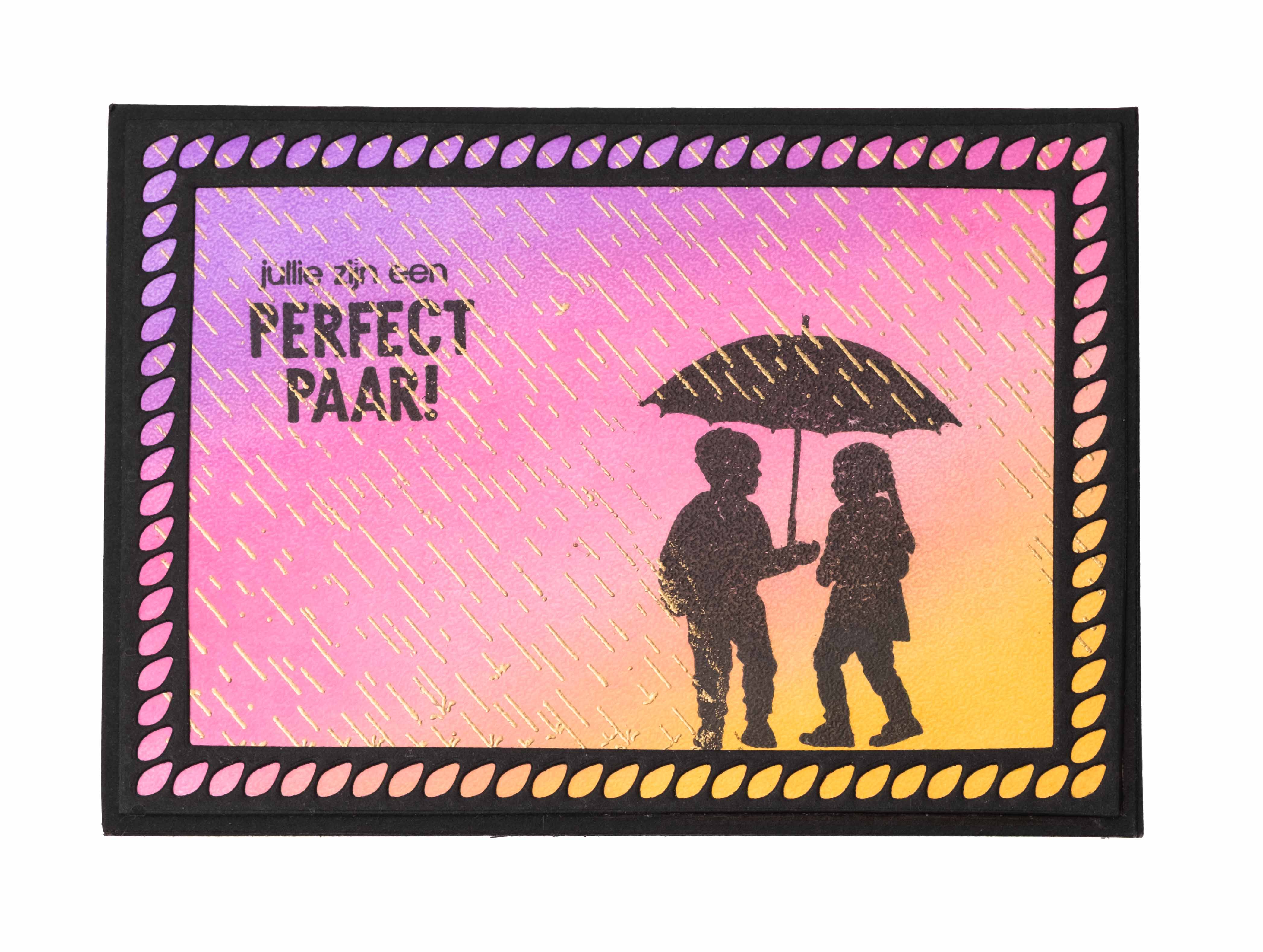 Studio Light Essentials clear stamp paraply