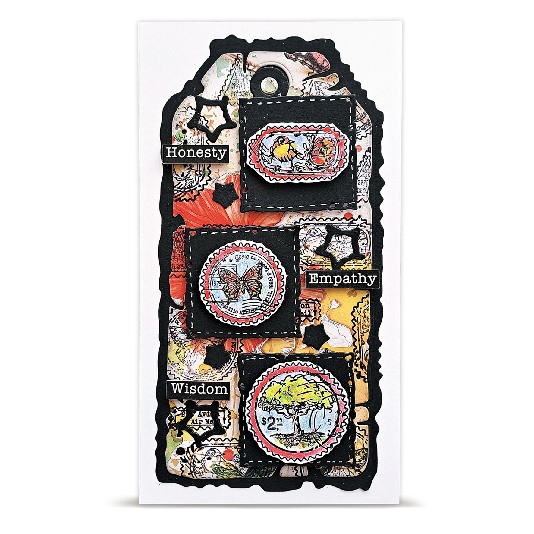 AALL & Create TP-1444 Royal Dispatch Series stempelsett A6 post