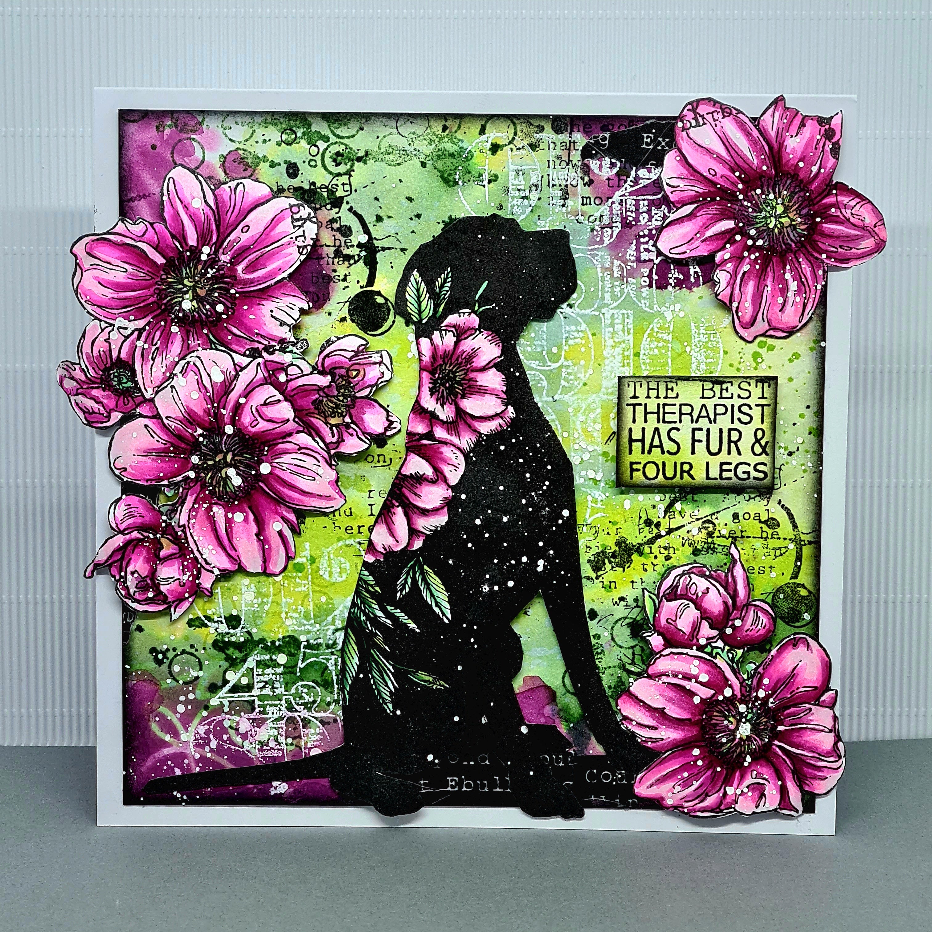 Aall and Create TP-862 stempelsett Canine Dreams A5 hund