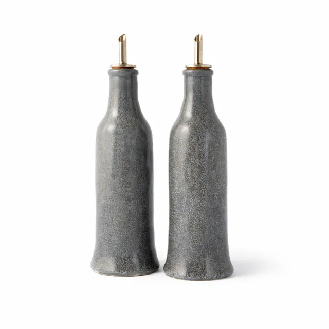 KaiserCraft Lake House Olje- og Eddiksett Slate 2pk