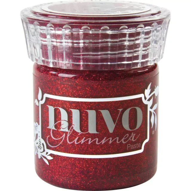 Nuvo Glimmer Paste rød 46 ml