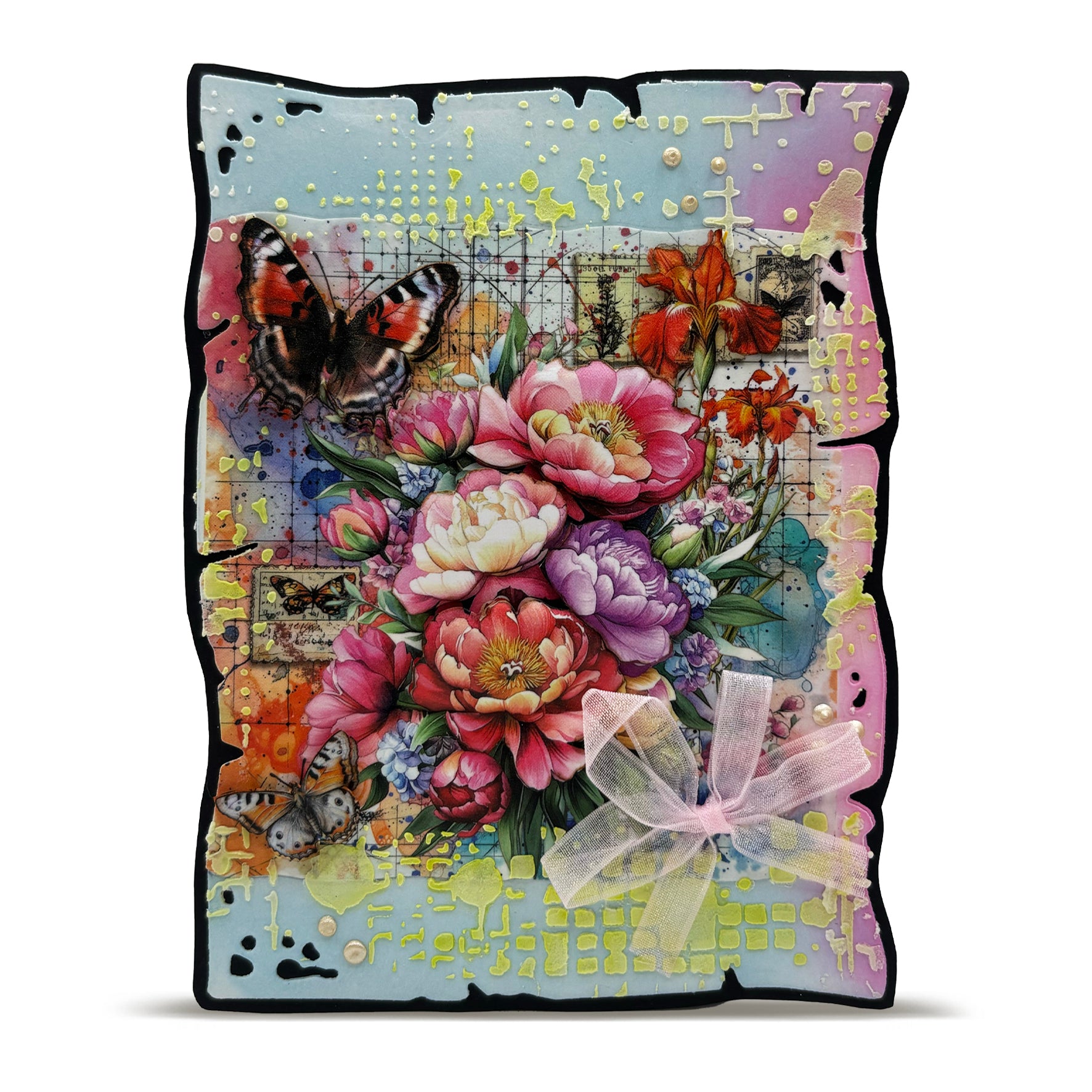 Aall and Create MT-143 Petals Kiss washi 25mm blomst 10m