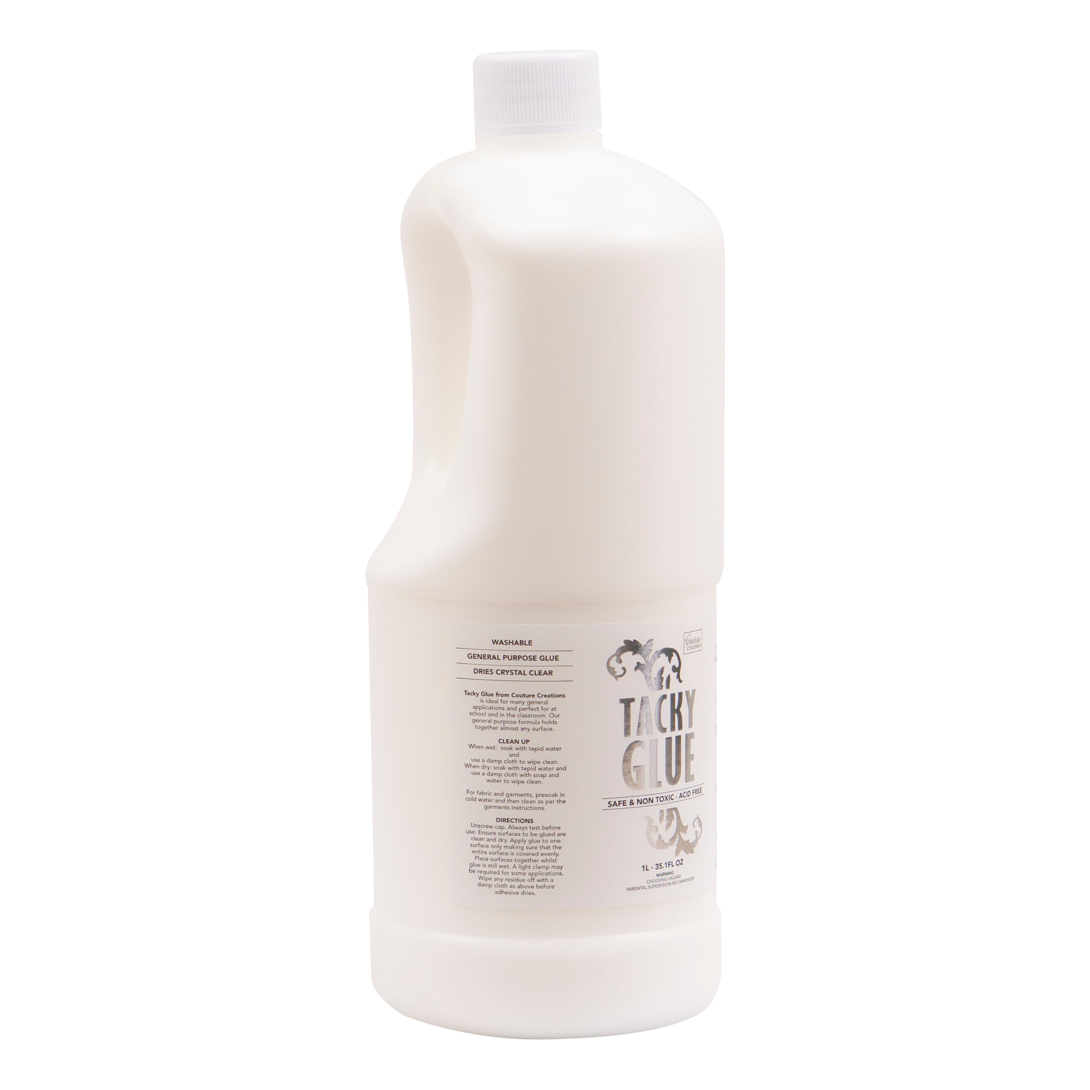 Couture Creations Tacky Glue hobbylim 1 liter tørker klart