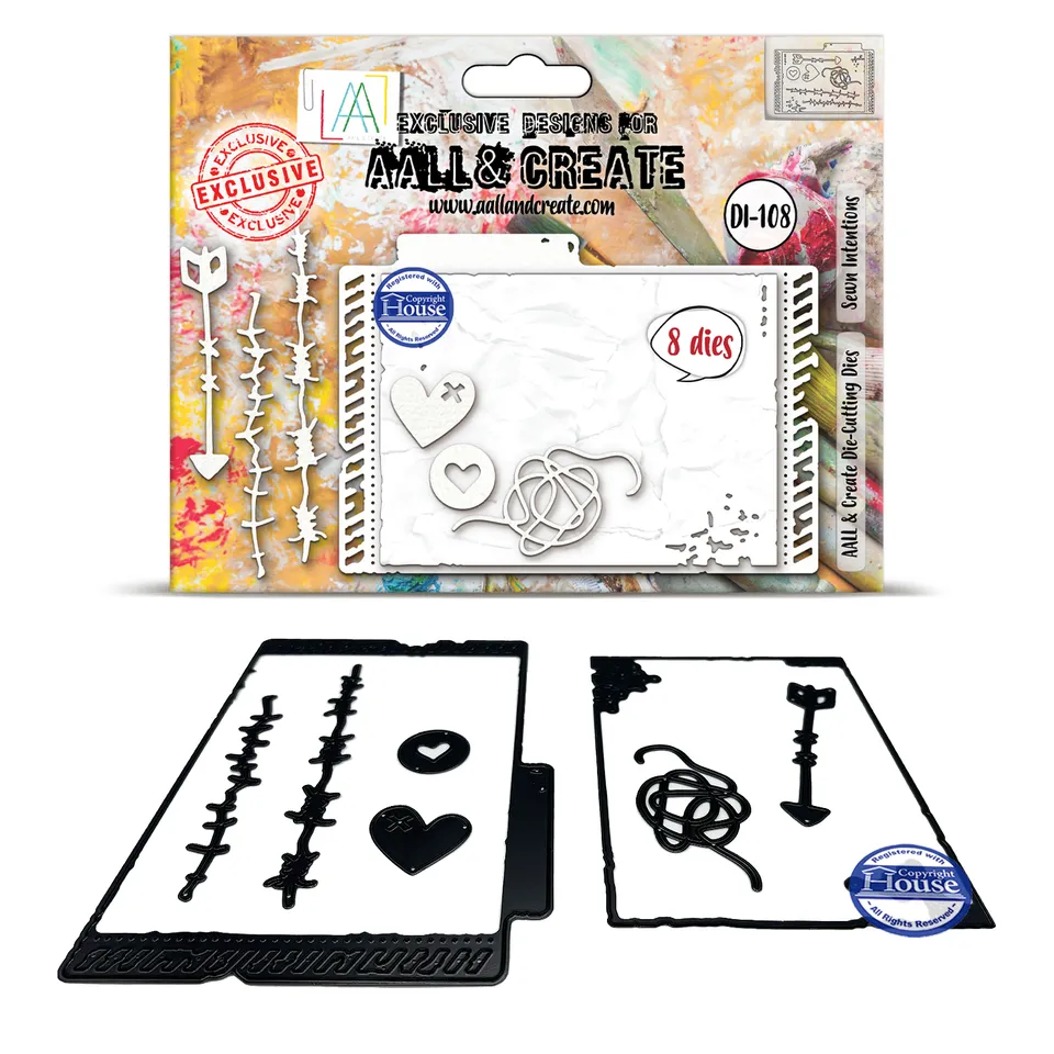 AALL & Create DI-108 Sewn Intentions dies 8 stk sydd