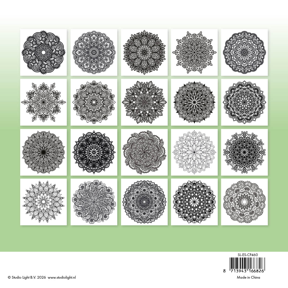 Studio Light Essentials Coloring Pages Mandala 03 20 ark