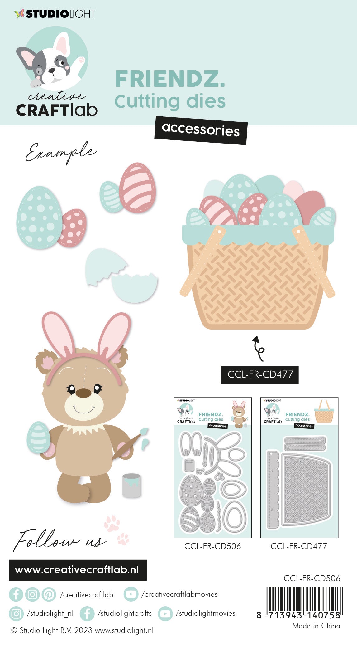 Creative Craftlab Friendz Accessoires Easter dies påske