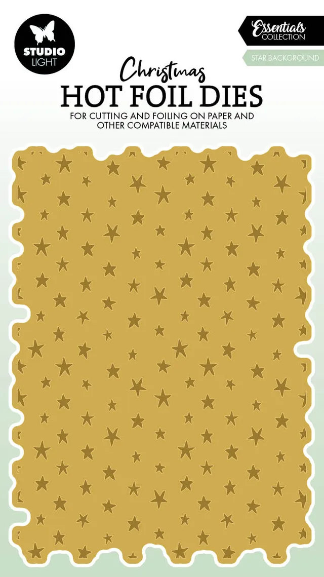 Studio Light Essentials hot foil-plate Star background