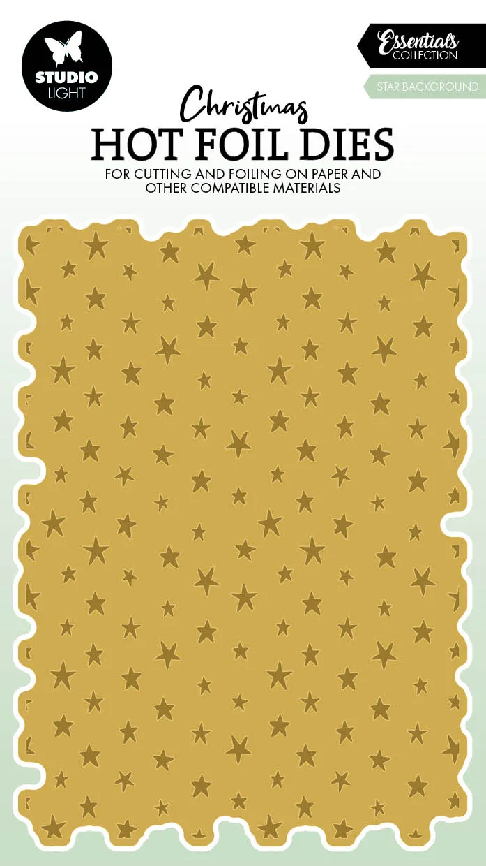 Studio Light Essentials hot foil-plate Star background