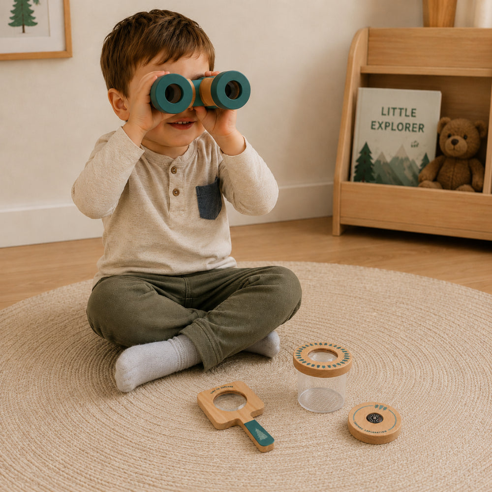 KaiserCraft Made To Treasure Junior Explorer lekesett tre 4 deler