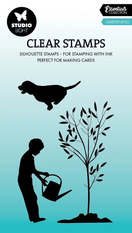 Studio Light Essentials Gardening klarstempel hage