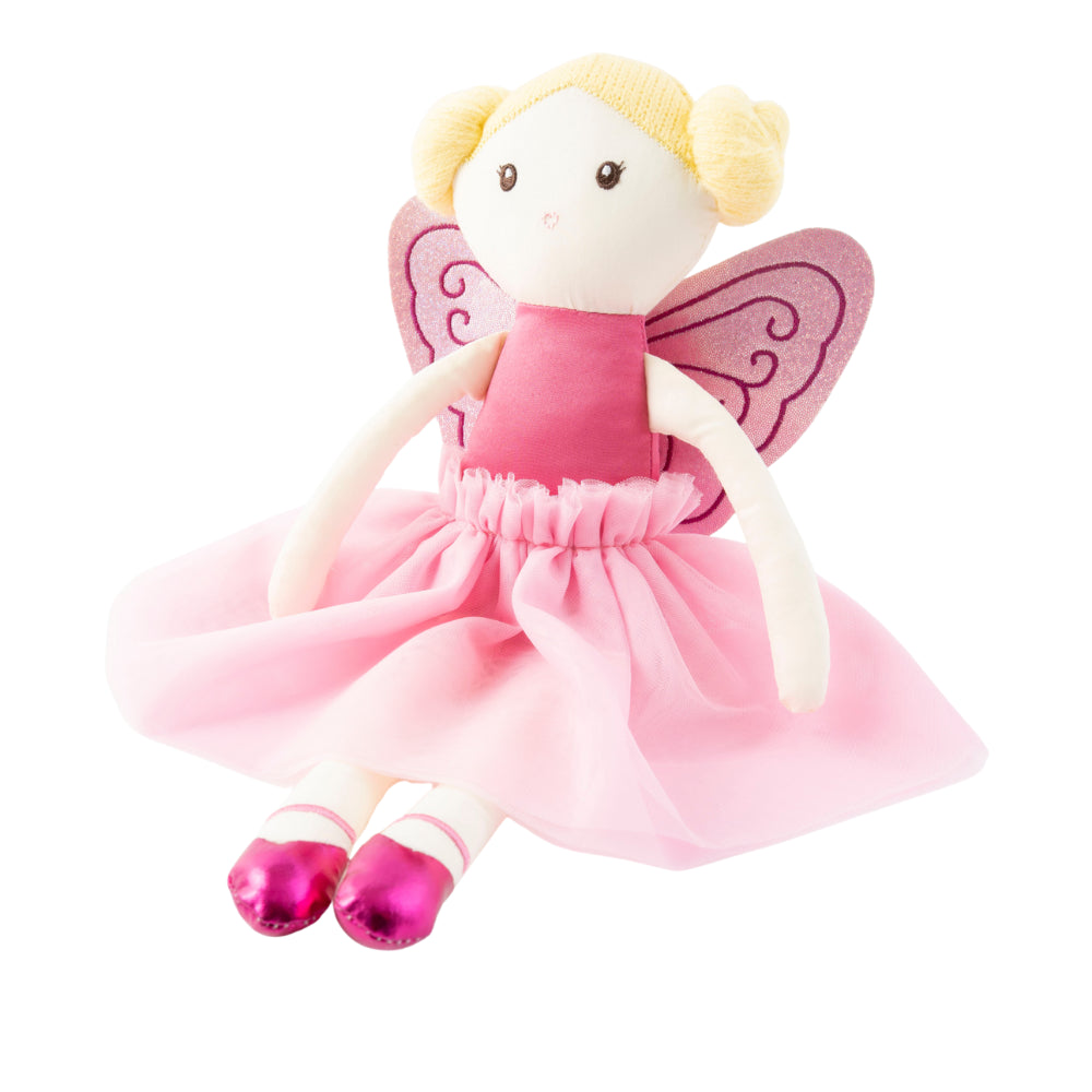 KaiserCraft Toy Box Pink Fairy stoffdukke rosa