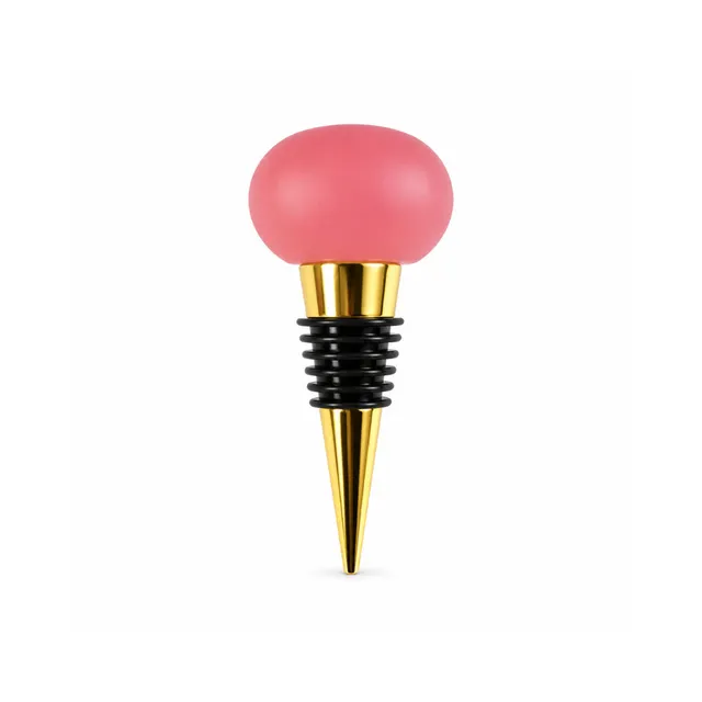 K&Co. Lagoon flaskestopper resin rosa 9 cm