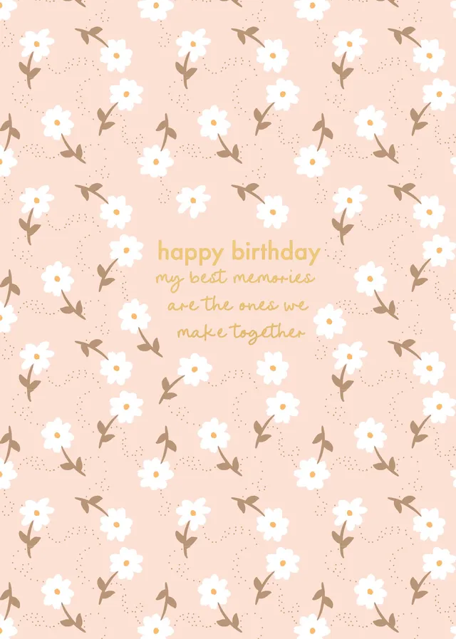 KaiserCraft Sunshine gratulasjonskort Together 5x7