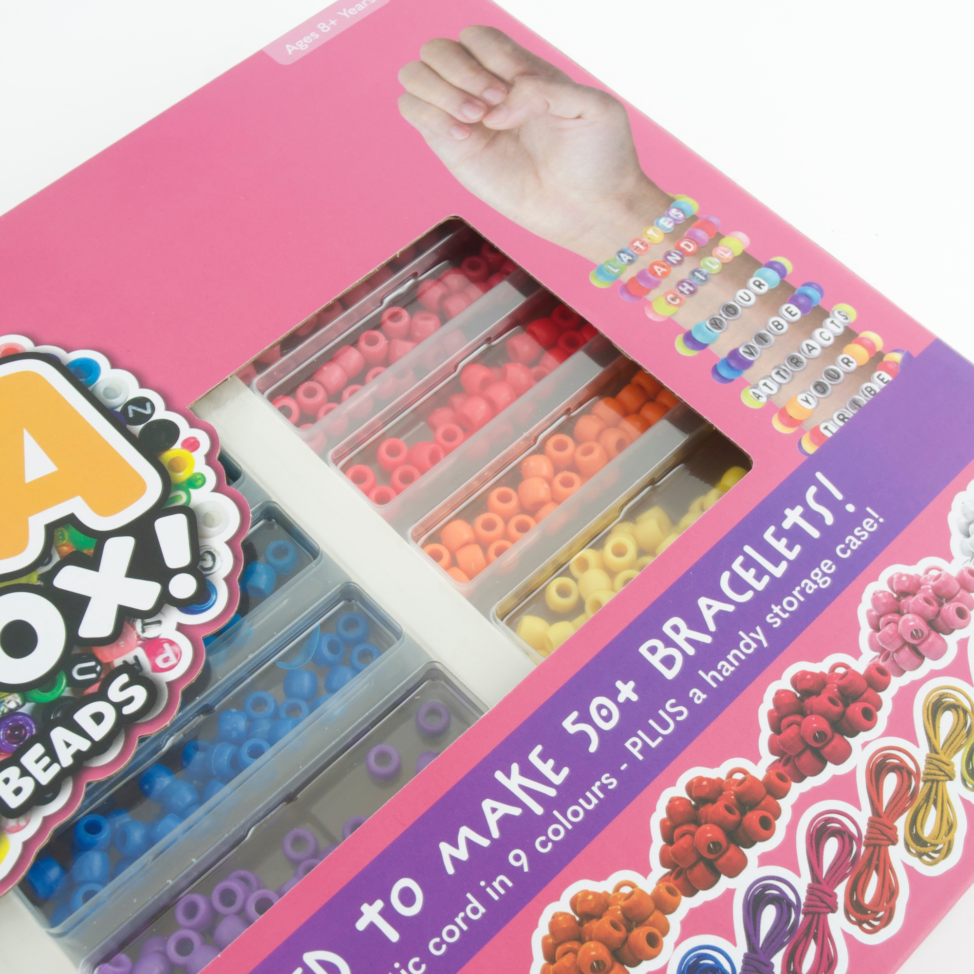 KaiserCraft Creative Club Mega Bead perlesett barn stort