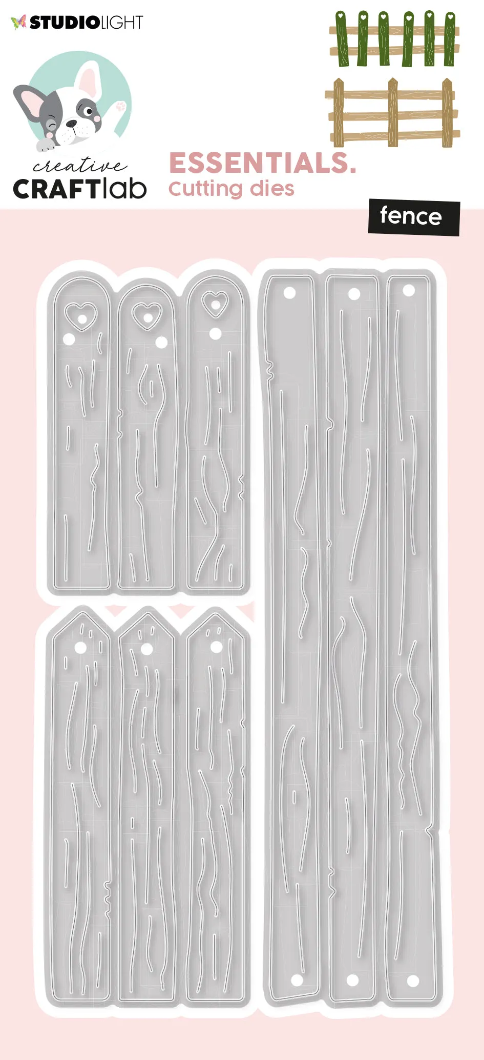 Studio Light Creative Craftlab Fence dies gjerde