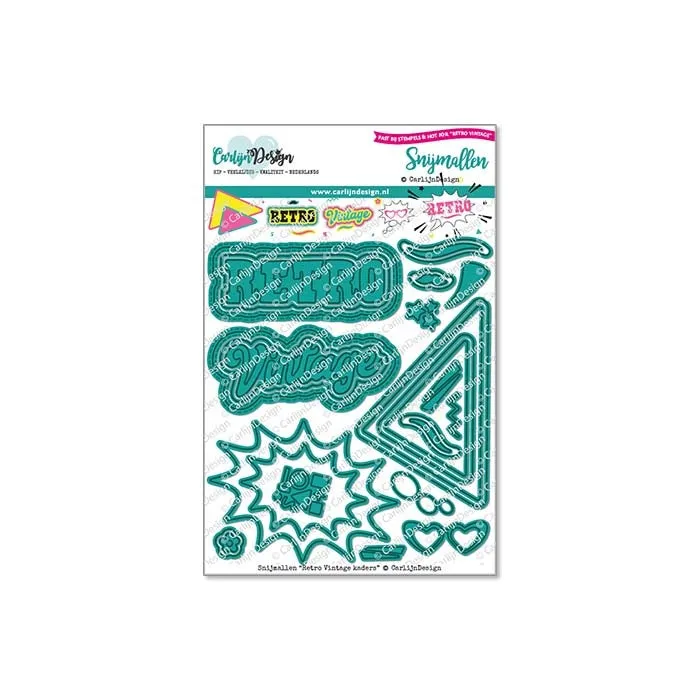 CarlijnDesign Retro Vintage CDSN-0259 dies retro rammer