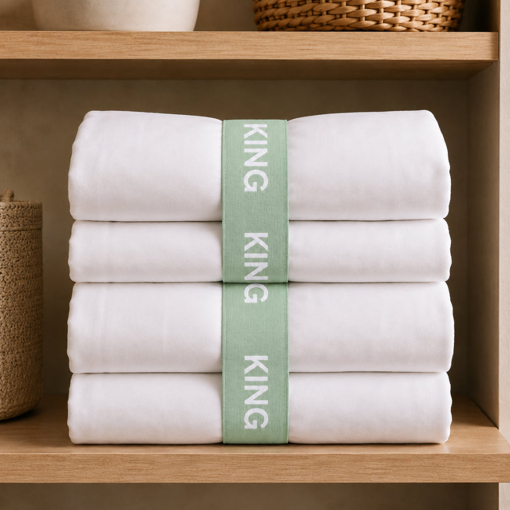 K&Co. House Series sengetøysbånd King 2-pk salvie