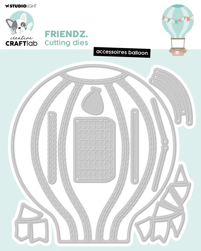 Creative Craftlab Friendz Accessoires balloon dies ballong