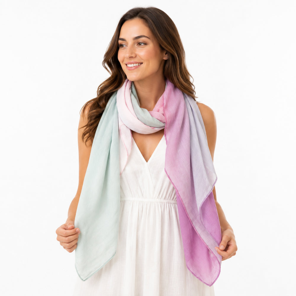 K&Co. Sunset Spritz sommerskjerf 180x90 cm sunset lett