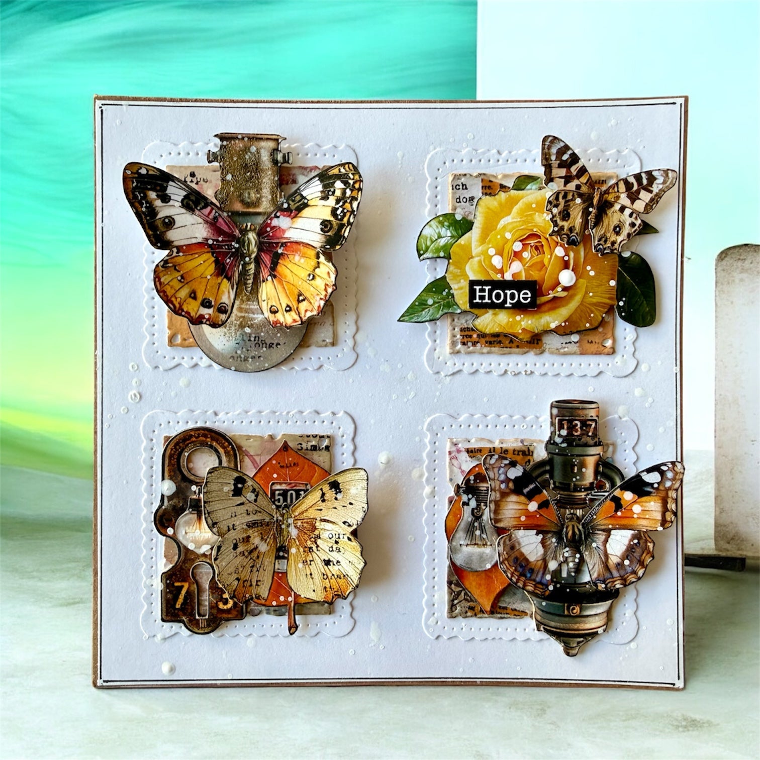 AALL & Create PA-53 Traces of Time designpapir 6x6" 10 ark